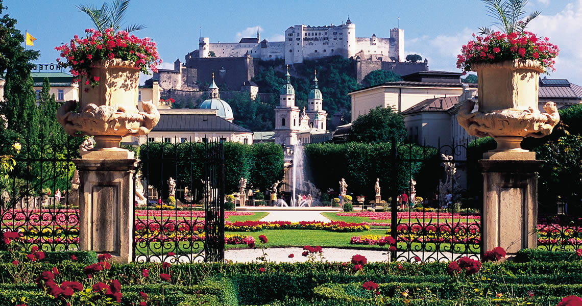 オーストリア・ザルツブルク・ミラベル宮殿と庭園